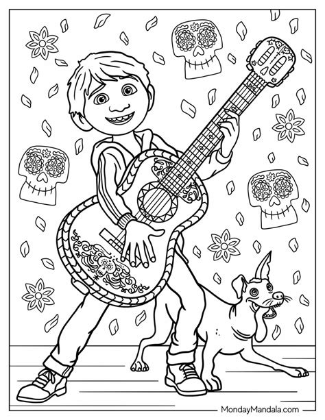 Coco Coloring Pages For Kids