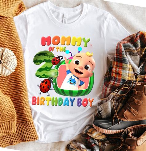 Cocomelon Shirts For Birthday