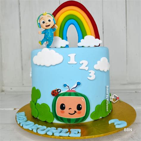 Cocomelon Birthday Cake