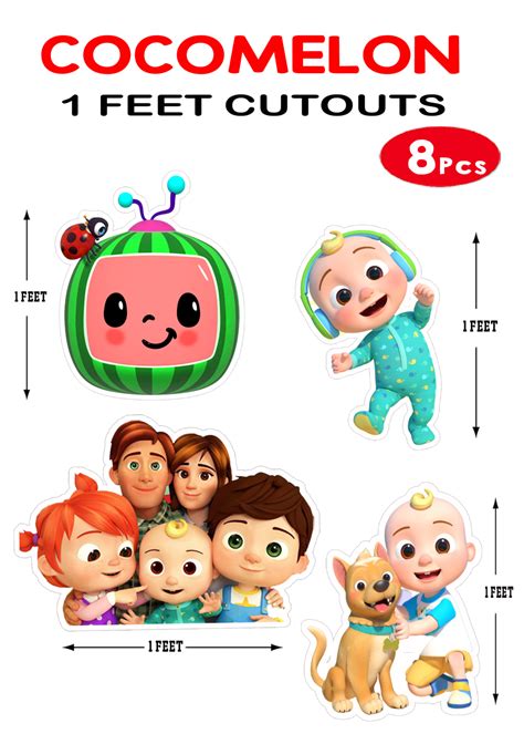 Cocomelon Characters Printable Pdf