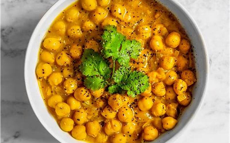 Coconut Chickpea Curry Ingredients