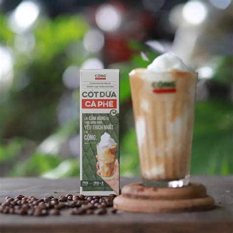 Coconut Coffee Cong Ca Phe