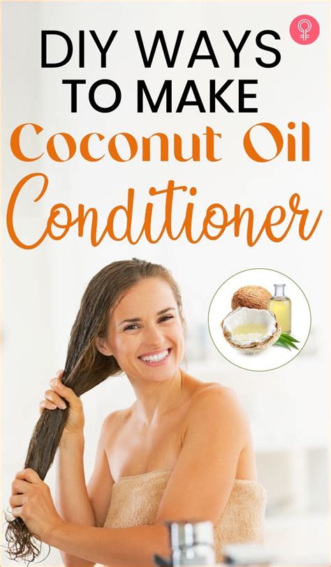 Coconut Oil Conditioner: Why Use it on Your Hair and How to Use it At Home