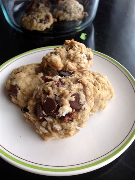 Coconut Oat Cookies - The Little Green Spoon