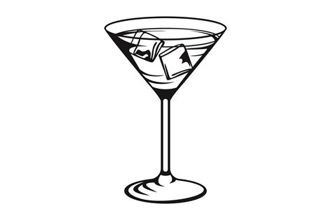 Download Coctail Outline DXF Files