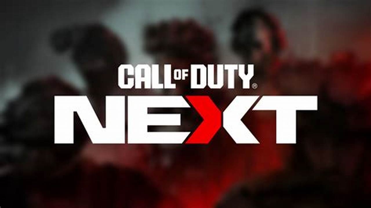 Cod Next 2024 Time