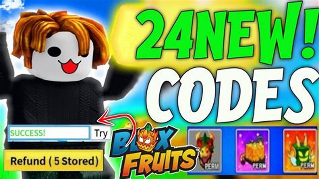 Code Blox Fruit 2024
