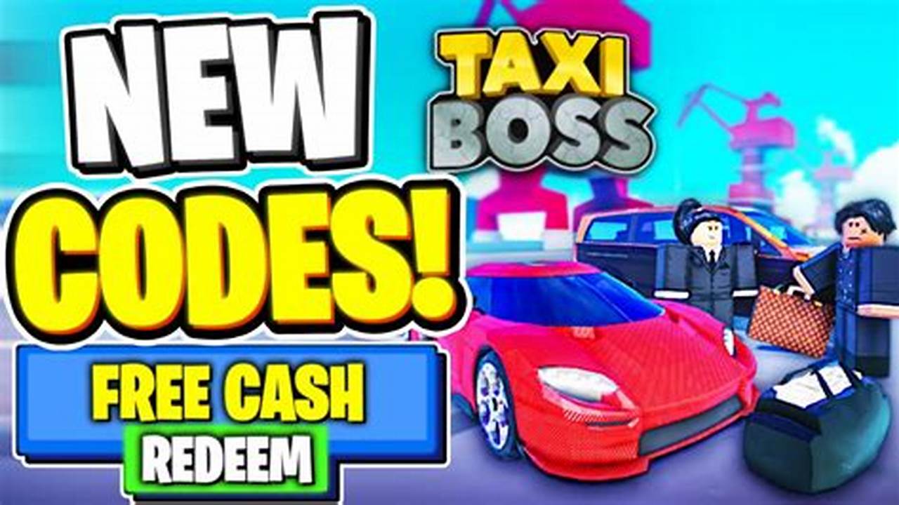 Code For Taxi Boss 2024