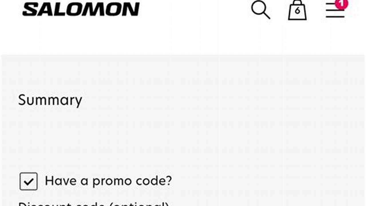 Code Promo Salomon 2025