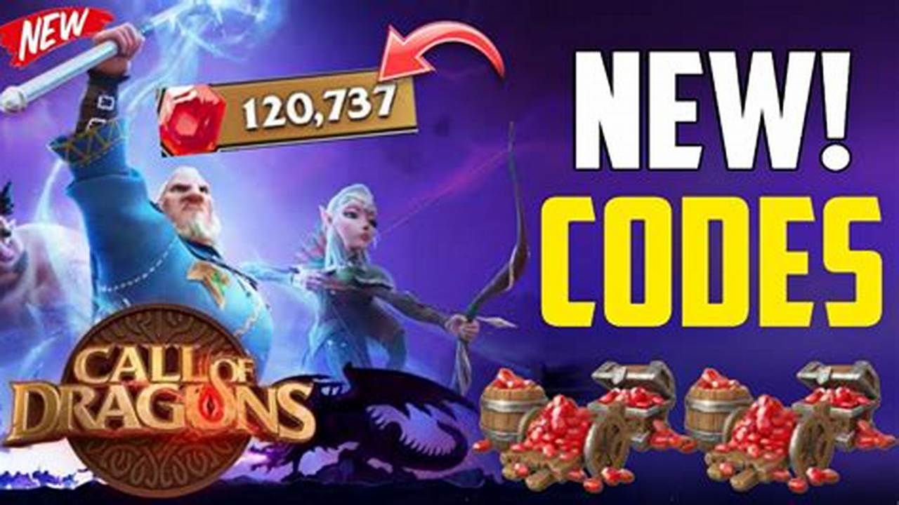 Code Redeem Call Of Dragon 2024