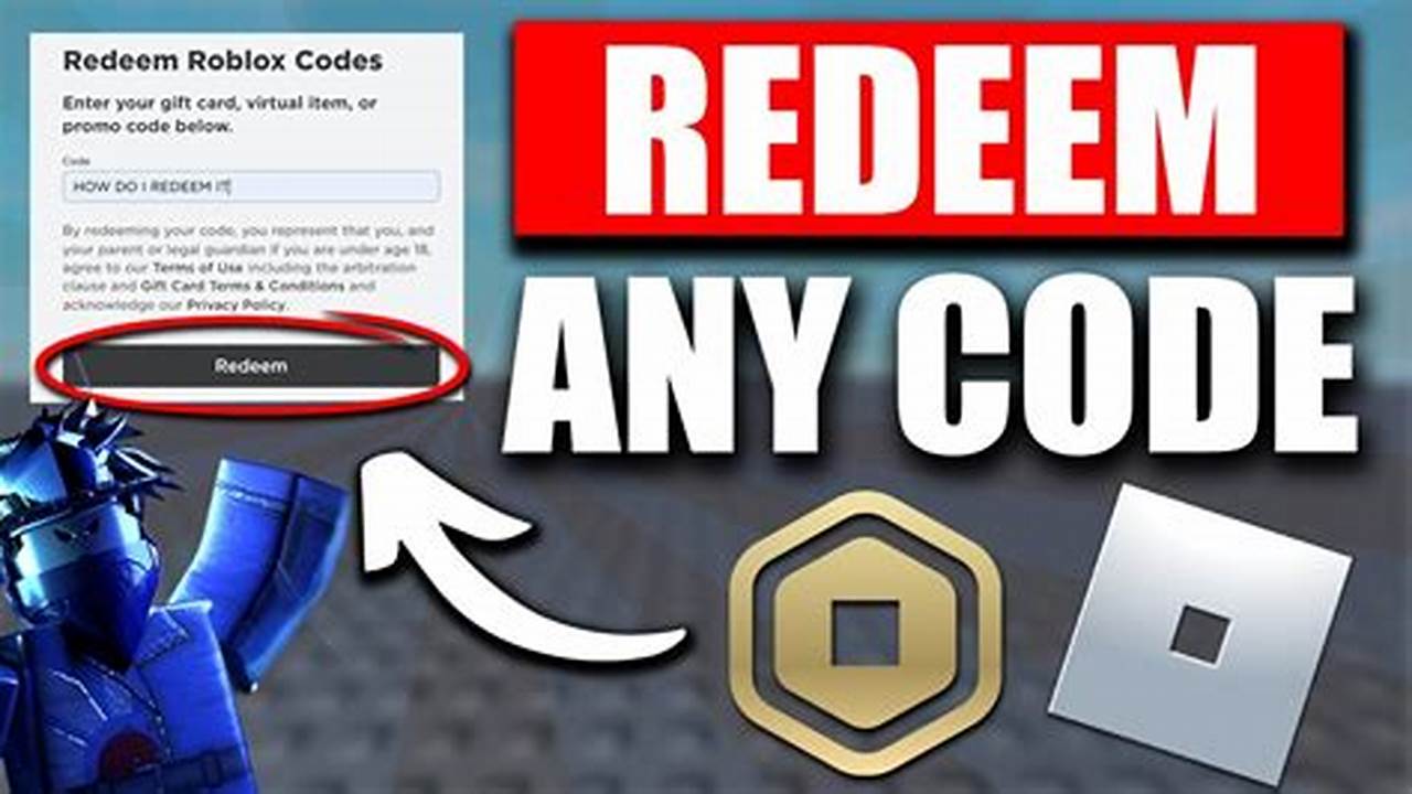 Code Redeem Roblox 2024