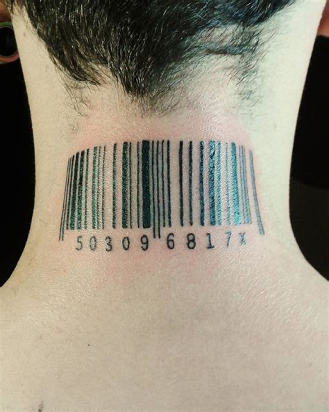 Code Bar Tattoo