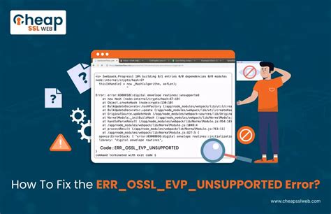 Code err ossl evp unsupported