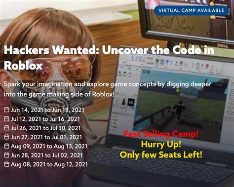 CodeNinjas UnionCity : Hackers Camp:Uncover the Code in Roblox 