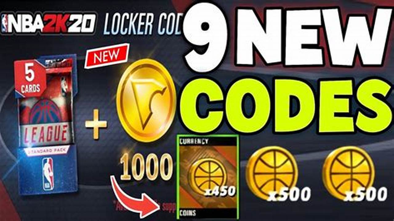 Codes For 2k Mobile 2024