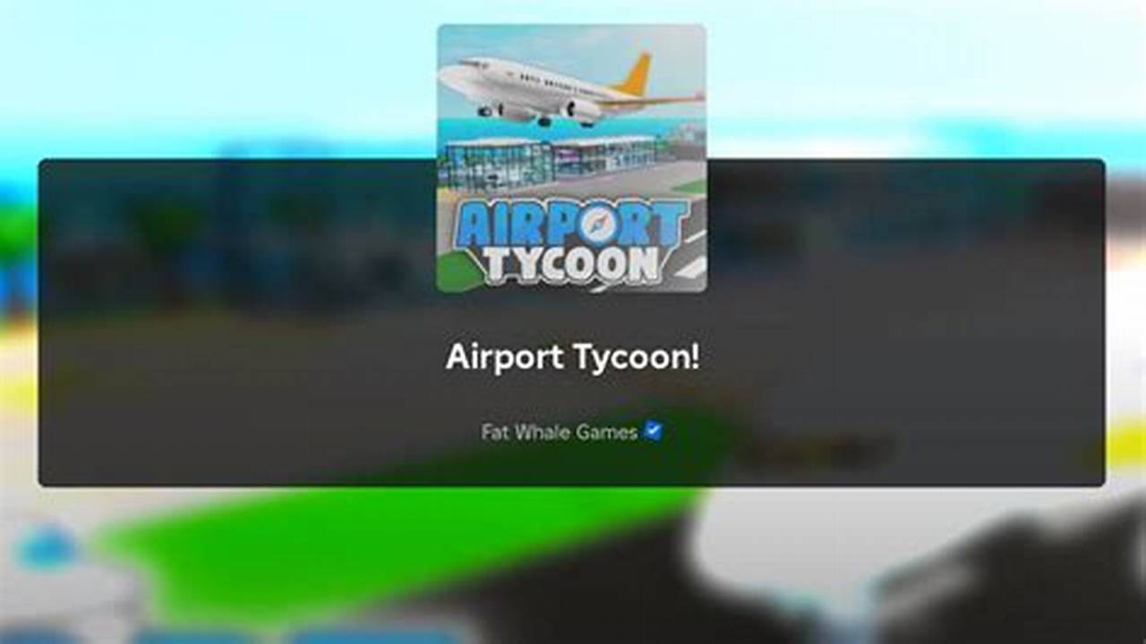 Codes For Airport Tycoon Roblox 2024