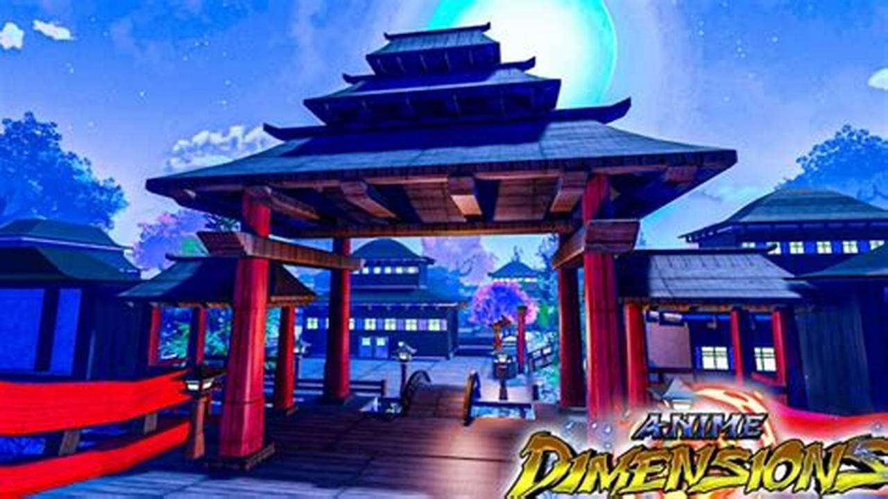 Codes For Anime Dimensions 2024