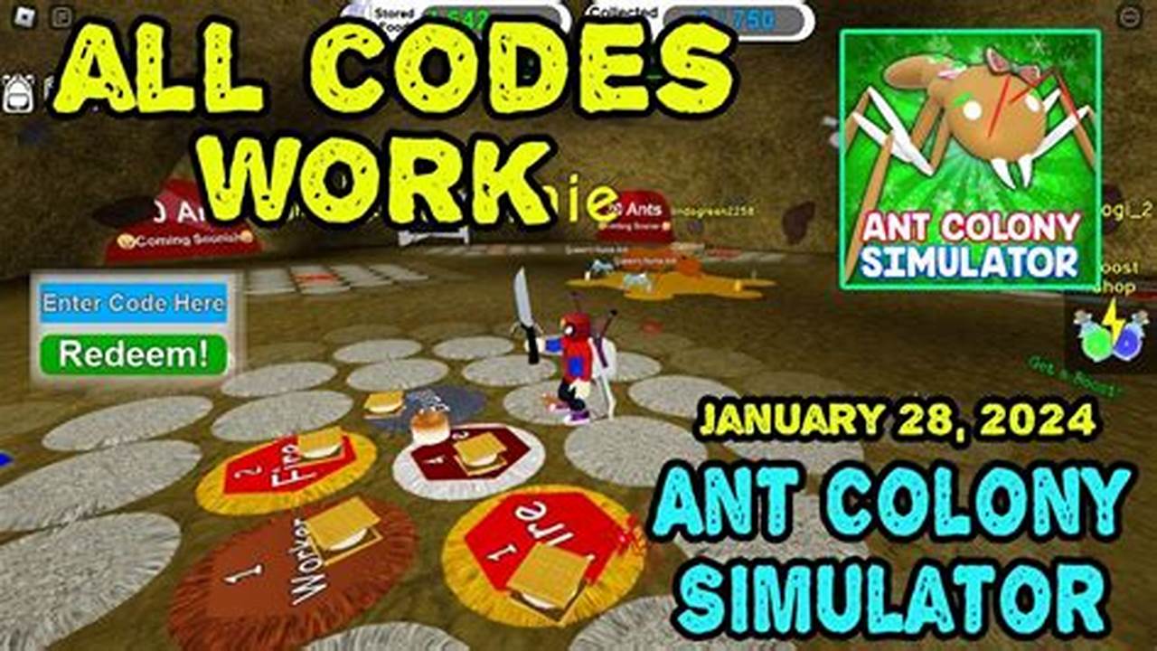 Codes For Ant Colony Simulator 2024