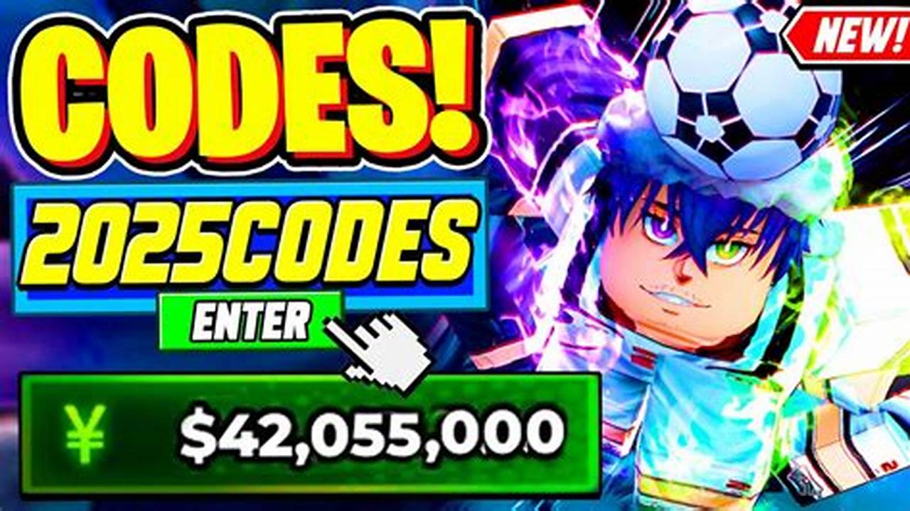 Codes For Blue Lock Rivals 2025 January Update