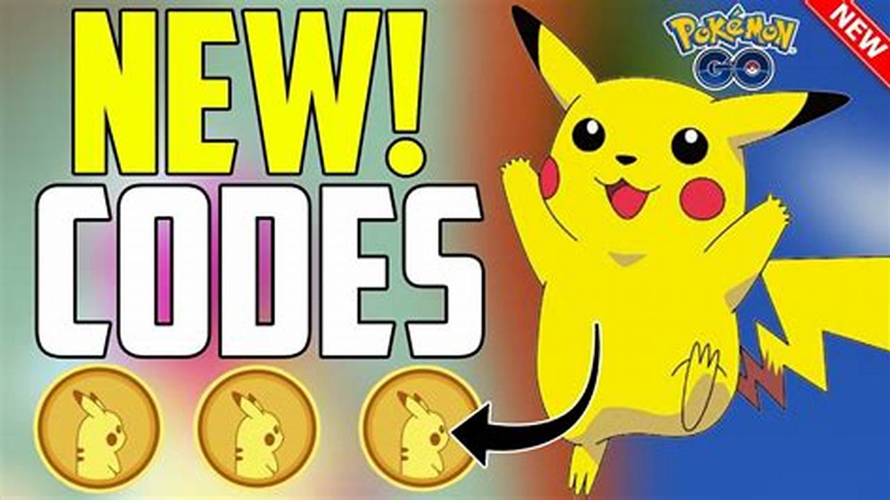 Codes For Pokemon Go 2024