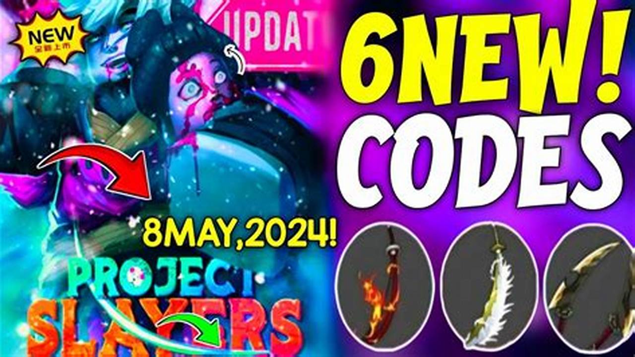Codes For Project Slayers May 2024