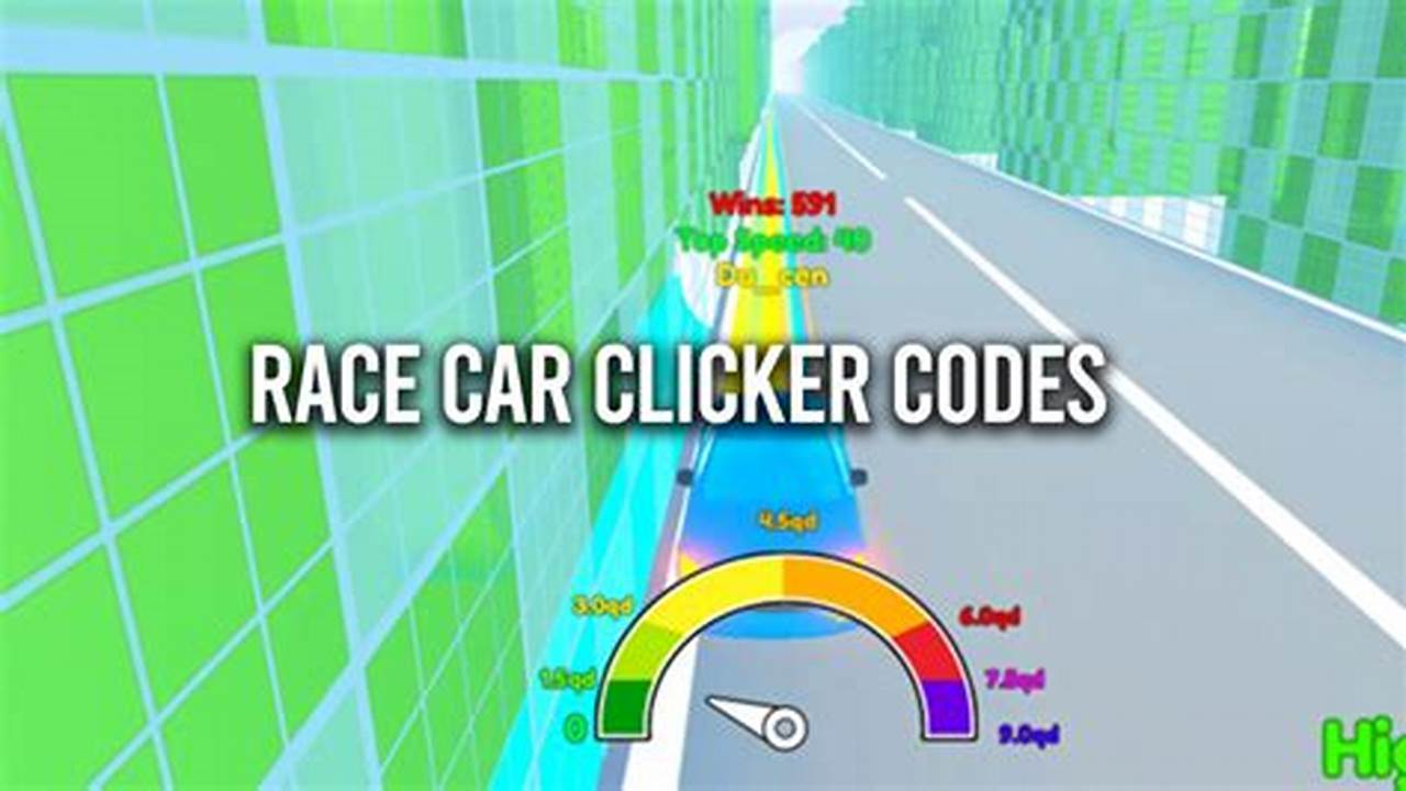 Codes For Race Clicker In Roblox 2024 April