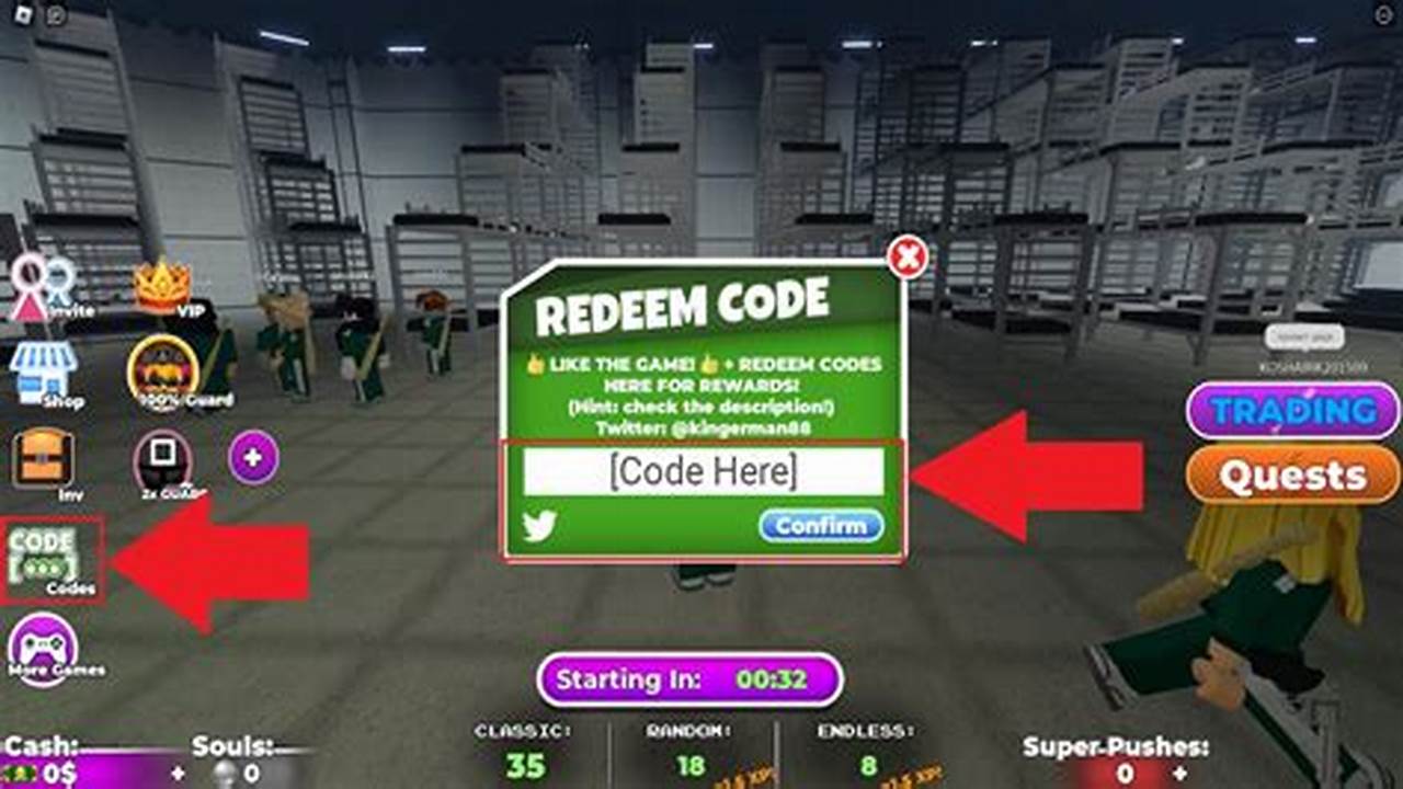 Codes For Squid Game Roblox 2024 Codes