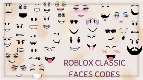 Codes For Roblox Faces
