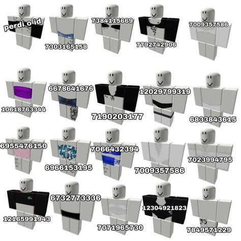 Codigos De Ropa De Roblox