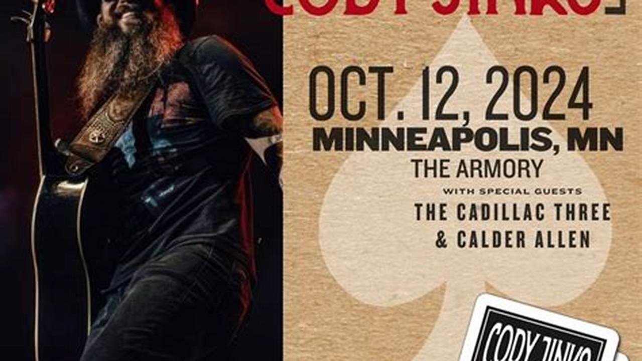 Cody Jinks 2024 Concert Schedule