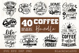 Download Coffee Bundle 40 Designs Crafts