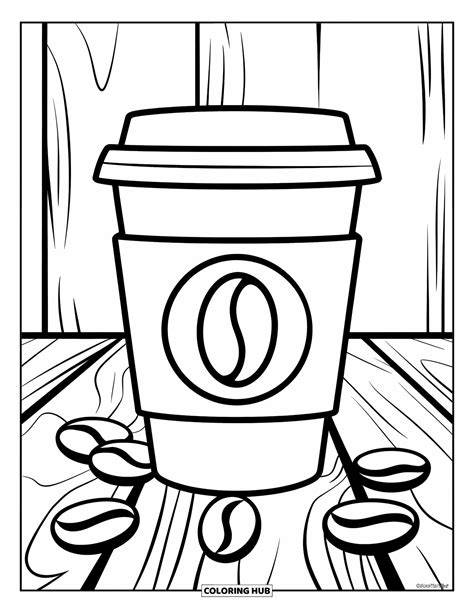 Coffee Color Pages