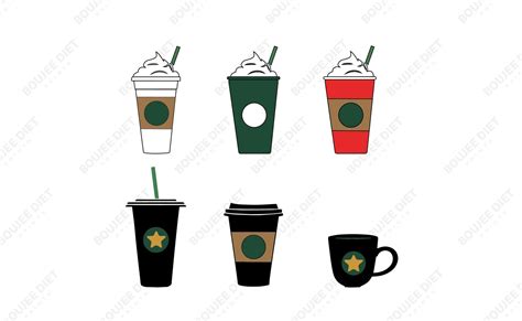 Download Coffee Cup Bundle DXF Files