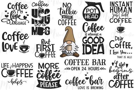 Download Coffee Quotes Svg Bundle Vol 2 Cut Files