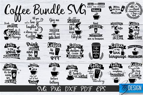Download Coffee Quotes Svg Bundle Vol 2 Printable