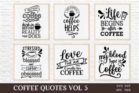 Download Coffee Quotes Vol 5 For Crafts