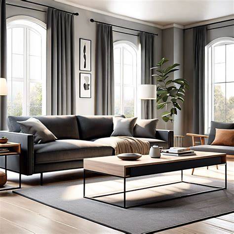 Coffee Table For Charcoal Couch