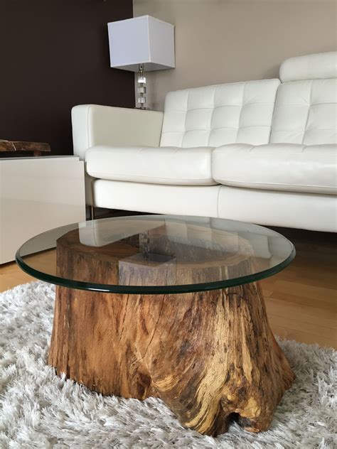 Tree Trunk Coffee Table Two Sizes By Za Za Homes