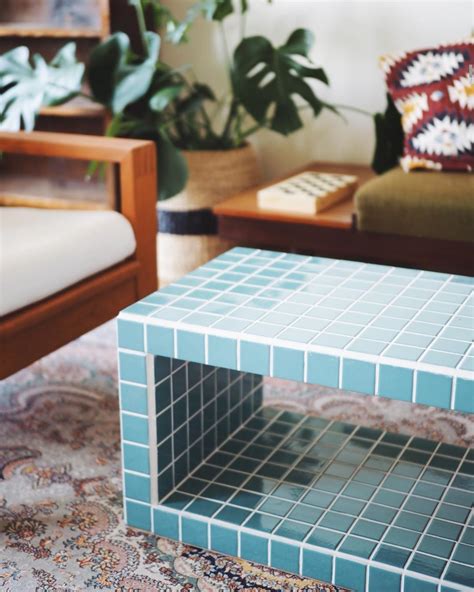 How to Refinish and Tile a Coffee Table The Home Depot Community
