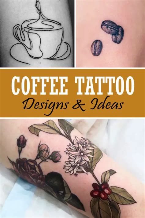 Coffee Tattoo Ideas