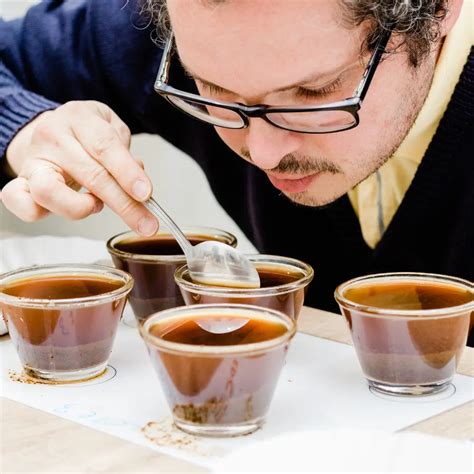 Coffee tasting cupping