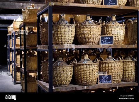 Cognac ageing cellars