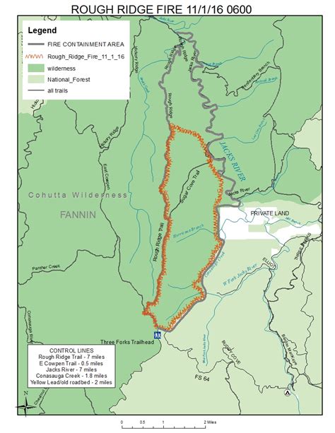 Cohutta Wilderness Blog Cohutta Wilderness WMA Map