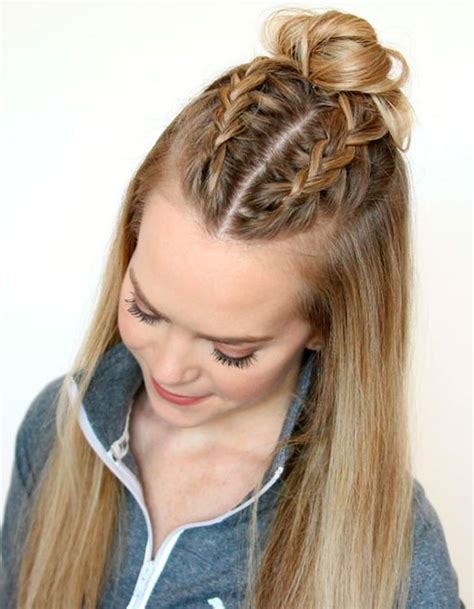 Coiffure Avec Tresse Facile