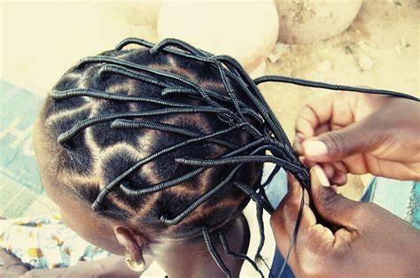 Coiffure Africaine Avec Fil