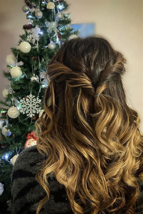 Coiffure Cheveux Long Noel