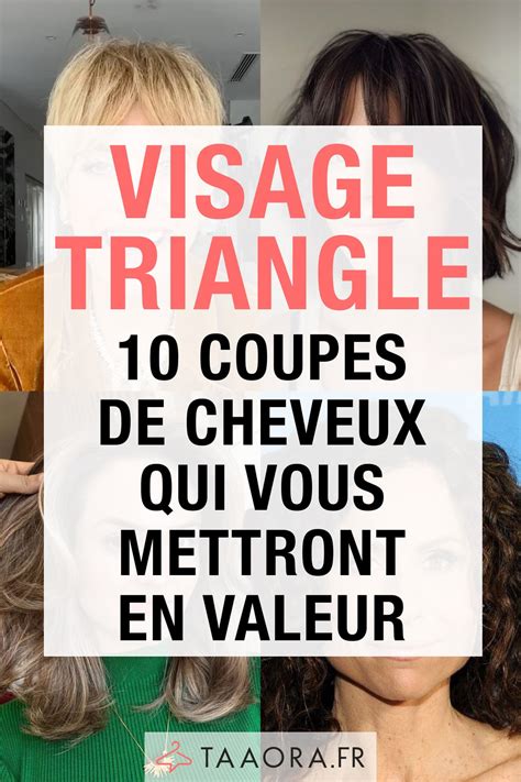 Coiffure Femme Visage Triangle Bas