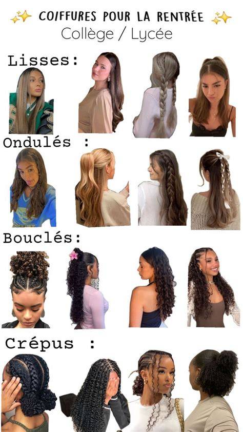 Coiffure Fille Ado