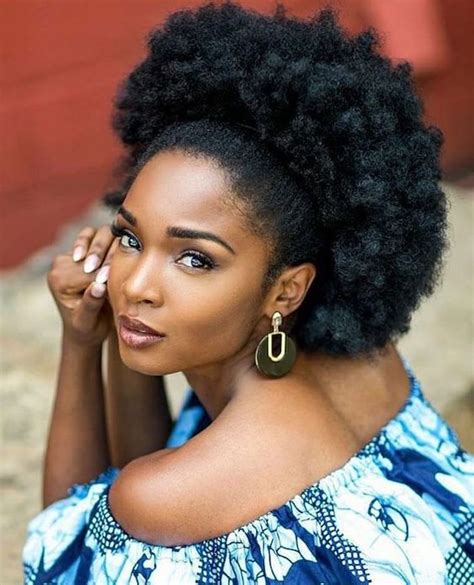 Coiffure afro meche