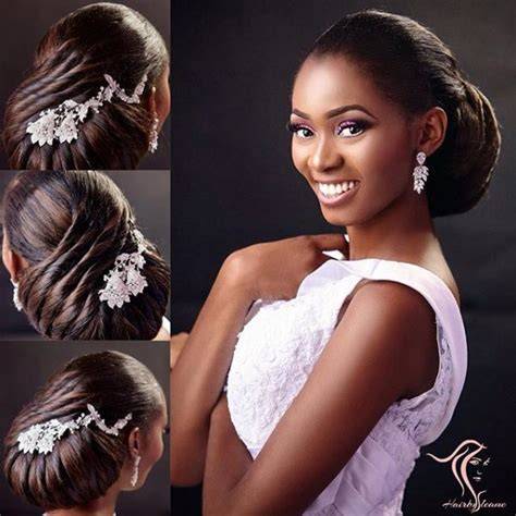 Coiffure mariage afro